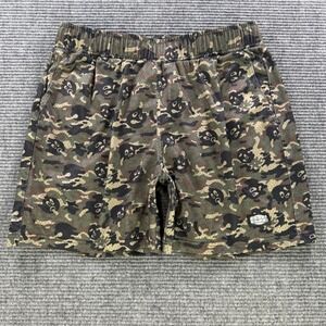 The Hundreds Adam Bomb Camo Mesh Shorts Mens Large Green Camouflage Athletic